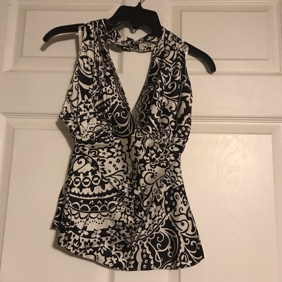 Express Tops - Express Silk Halter Top